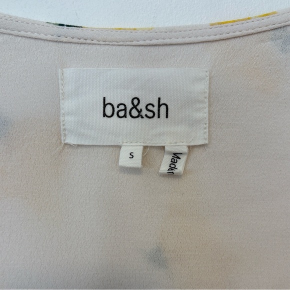 ba&sh Koxie Floral Print Wrap Top , sz : small - Picture 10 of 14